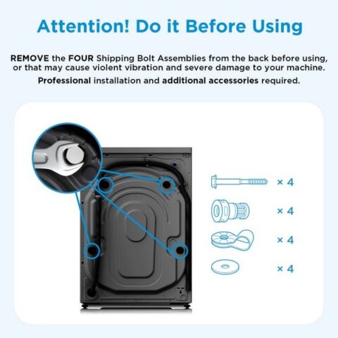 Midea 8kg Inverter Front Loader Washing Machine3